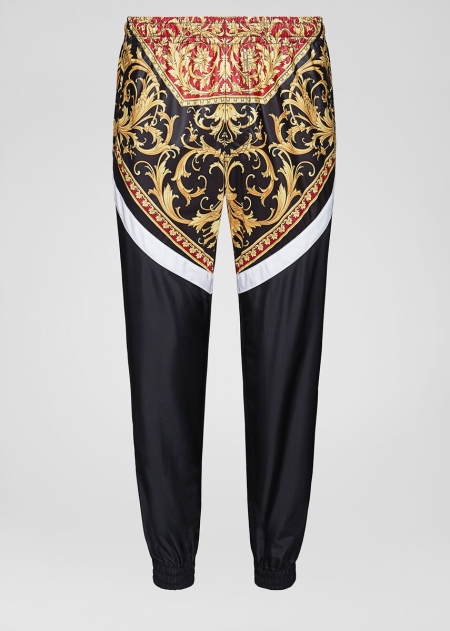 Pantaloni Versace Versace Le Pop Classique Print Nylon Barbati | FJTYPVM-35